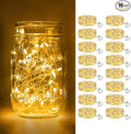 Christmas Fairy Lights 16-Pack, 7ft 20 LED Battery Twinkle Lights