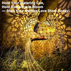 2-Pack Solar Watering Can Fairy Lights, LED
