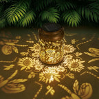 Sunflower Solar Lantern Set, Charming Porch Lighting