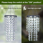 Backyard Solar Lanterns, Waterproof LED Outdoor Lights