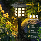 Solar Pathway Lights 12-Pack, Garden LED