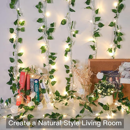Warm White Patio String Lights, 33ft Weatherproof LED