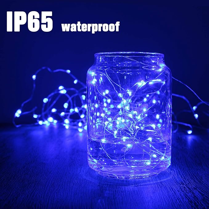 Christmas String Lights, 10ft Waterproof Twinkle Lights