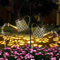 2-Pack Solar Watering Can Fairy Lights, 90 LED