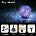 Solar Path Lights, Outdoor Garden LED