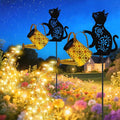 Cat Solar Lawn Figurine Light, Waterproof