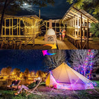 Christmas Fairy Lights 2-Pack, 66ft 200 LED Battery Twinkle Lights