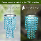 Classic Backyard Solar Lanterns for Porch, Waterproof LED