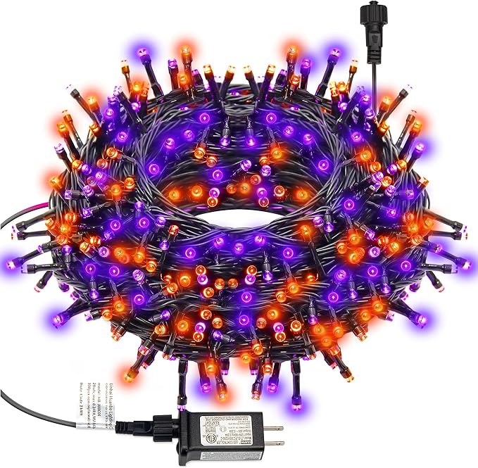 Halloween Backyard String Lights, 5ft 300 LED Waterproof