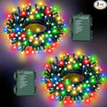 33ft Christmas LED String Lights, Waterproof Timer Lights