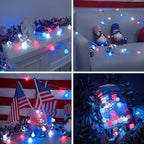 Christmas Yard String Lights, 100 LED Waterproof