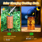 Hanging Solar Hanging Lanterns, Charming Garden Decor