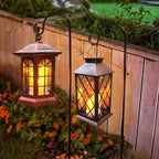 Backyard Solar Hanging Lanterns, Classic Backyard Decor