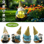 10.6" Firefly Solar Lawn Figurine Light, Waterproof