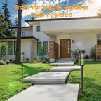 Solar Pathway Lights 6-Pack, Yard LED