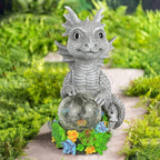 Solar Garden Garden Statue Light, Outdoor Decor