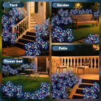 Solar Yard Path Lights 2-Pack, Waterproof