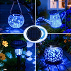 Hanging Solar Hanging Lanterns, Rustic Porch Decor