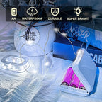 Christmas String Lights, 16ft 50 LED Waterproof Twinkle Lights