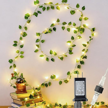 Outdoor String Lights, 23ft Warm White Waterproof LED