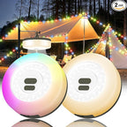 8ft RGB Outdoor Edison String Lights, Weatherproof