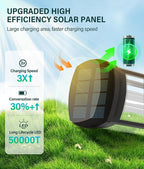 Solar Yard Path Lights 6-Pack, Waterproof