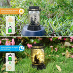 Butterfly Solar Lanterns, Waterproof LED Outdoor Lights
