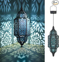 Moroccan Solar Pendant Light 2-Pack, Outdoor