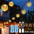 22ft Christmas LED String Lights, Waterproof Timer Lights