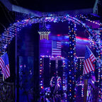 White String Lights for Yard, Waterproof LED