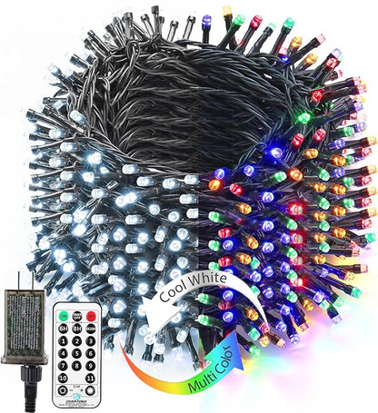 Christmas Fairy Lights, 279ft 800 LED Battery Twinkle Lights