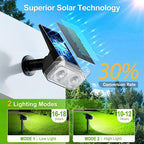 6-Pack Solar Spotlights, Waterproof Wall LED