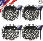 4-Pack Christmas String Lights, 132ft 400 LED Waterproof Twinkle Lights