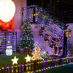 2-Pack Christmas String Lights, 132ft 400 LED Waterproof Twinkle Lights