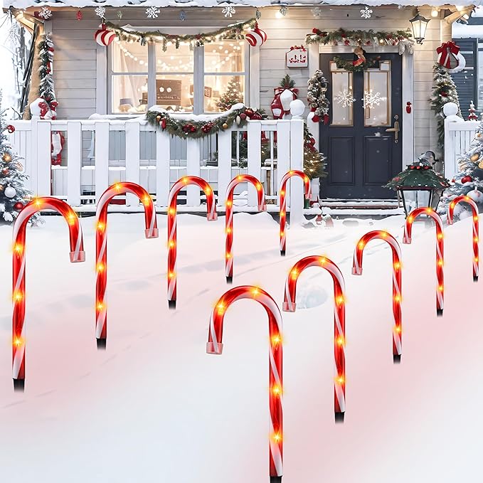 Solar Yard Path Lights, Waterproof