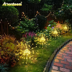 120 LED Starburst Firework Lights, Garden
