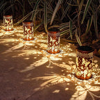 Butterfly Solar Lantern Set 2-Pack, Charming Garden Lighting
