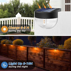 8-Pack Solar Dock Lights, Outdoor LED