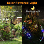 Garden Solar Lawn Figurine Light, Waterproof