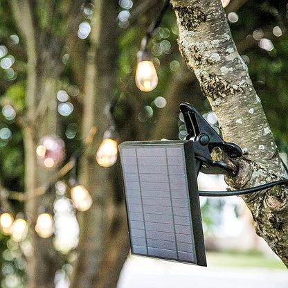 Brightech Ambience Pro Replacement Solar Panel – Compatible ONLY with with Brightech 1W Remote Controlled LED String Lights – Commercial Grade Weatherproof Backyard and Patio Lights - 1 Solar Panel