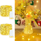 Christmas String Lights, 16ft 50 LED Waterproof Twinkle Lights