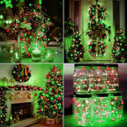 Christmas Porch String Lights 30-Pack, 7ft 20 LED Waterproof