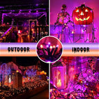 72ft Christmas LED String Lights, Waterproof Timer Lights