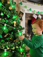 25ft Green String Lights for Backyard, Waterproof LED