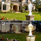 Solar Post Cap Lights, Waterproof LED