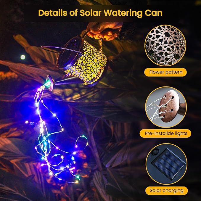 2-Pack LED Solar Novelty Garden Lights