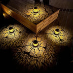 Metal Deer Solar Lanterns for Garden, Waterproof LED