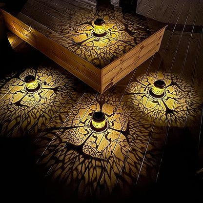 Deer Solar Lanterns Outdoor Waterproof Hanging Solar Lights Deer Gifts for Women Men Metal Decorative LED Lanterns for Yard,Patio,Lawn,Tabletop,Pathway,Landscape,Garden Decor
