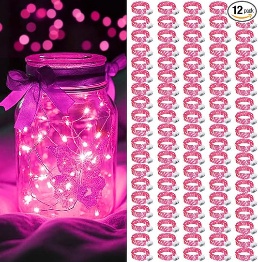 100-Pack Christmas String Lights, 20 LED Waterproof Twinkle Lights