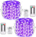 2-Pack Christmas String Lights, 132ft 400 LED Waterproof Twinkle Lights